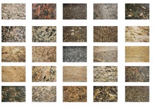 石材贴面墙板的花岗岩颜色光滑的表面材料绝缘轻巧的高强度b