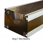 t插槽梁自定义铝的任何长度比钢唱